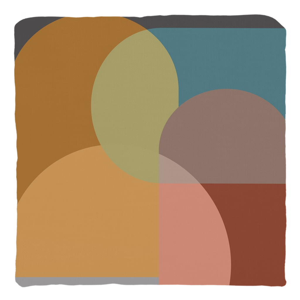 Color Block Throw Pillow