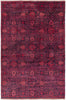 Empress Rug in Burgundy & Bright Red design by Surya