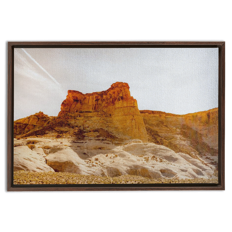 Red Rock Framed Canvas