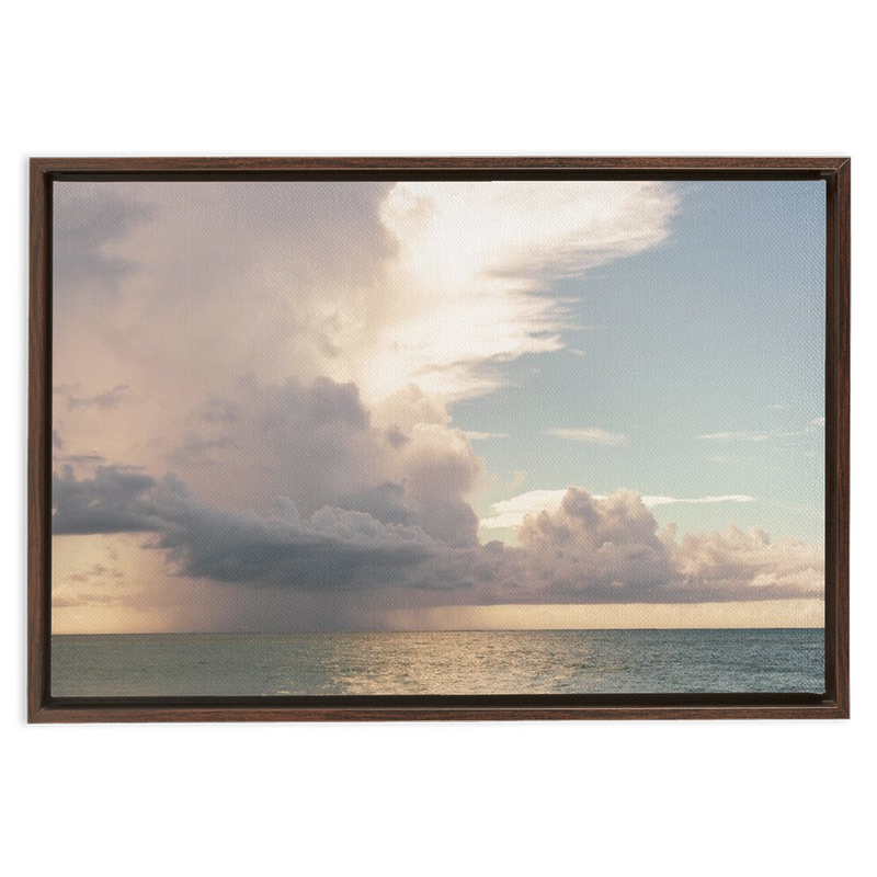 Island Sunset Framed  Canvas