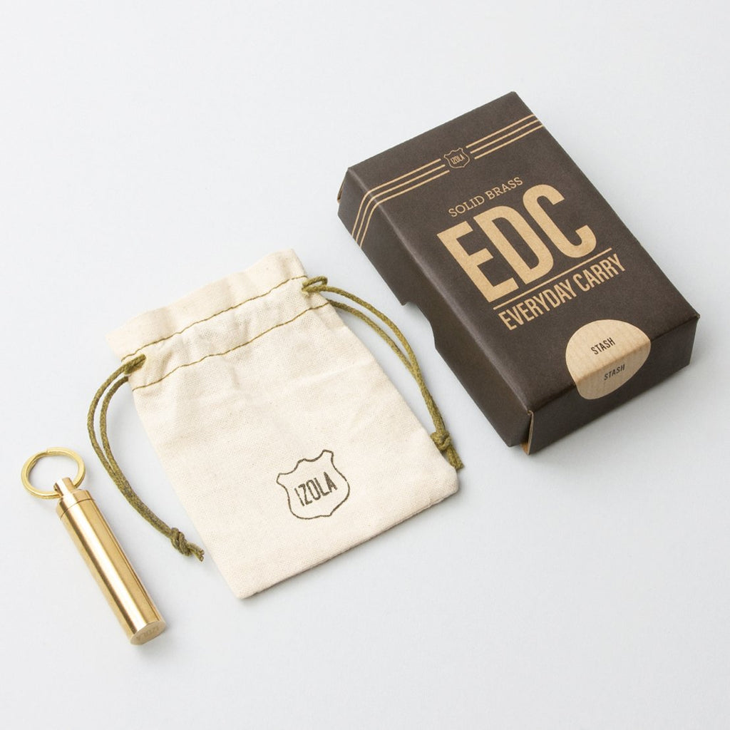 Brass EDC Stash design by Izola