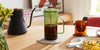 Glass French Press in Various Colors