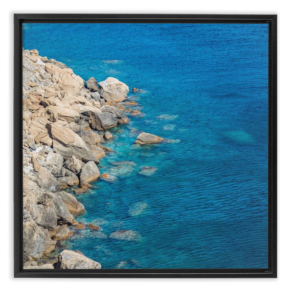 Cliffside Framed Canvas