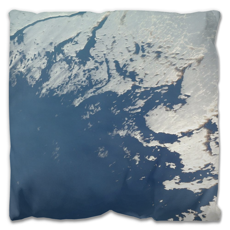 Glacier Throw Pillow