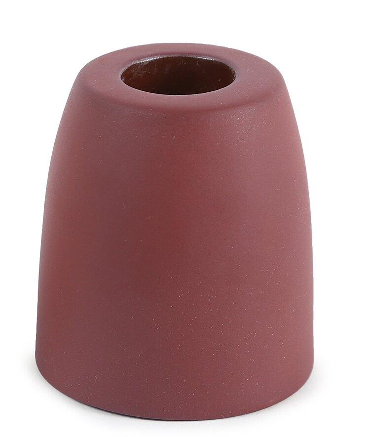 Petite Ceramic Taper Holder in Earth