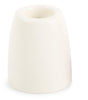 Petite Ceramic Taper Holder in Matte White