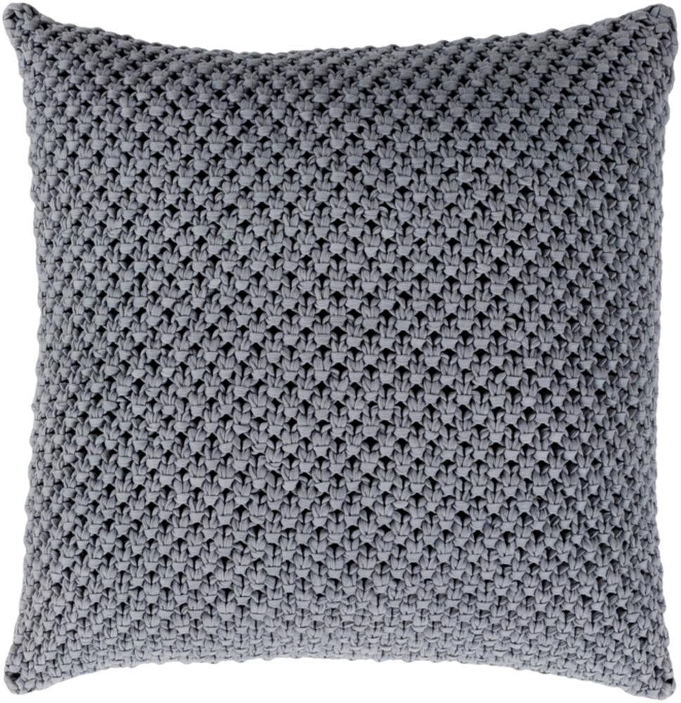 Godavari 18" x 18" Cotton Cushion in Denim Hue