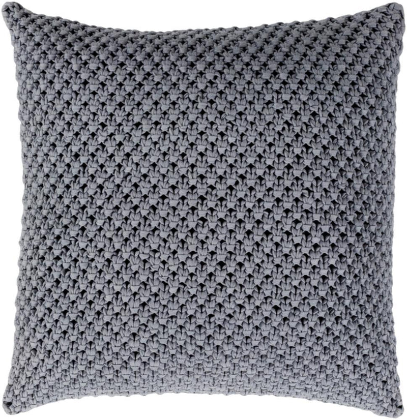 Godavari 18" x 18" Cotton Cushion in Denim Hue