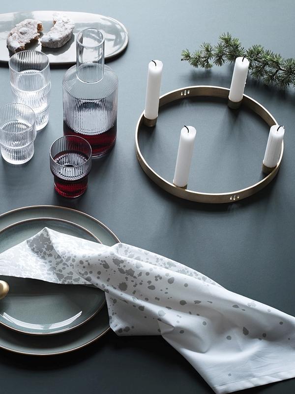 Small Candle Holder Circle by Ferm Living