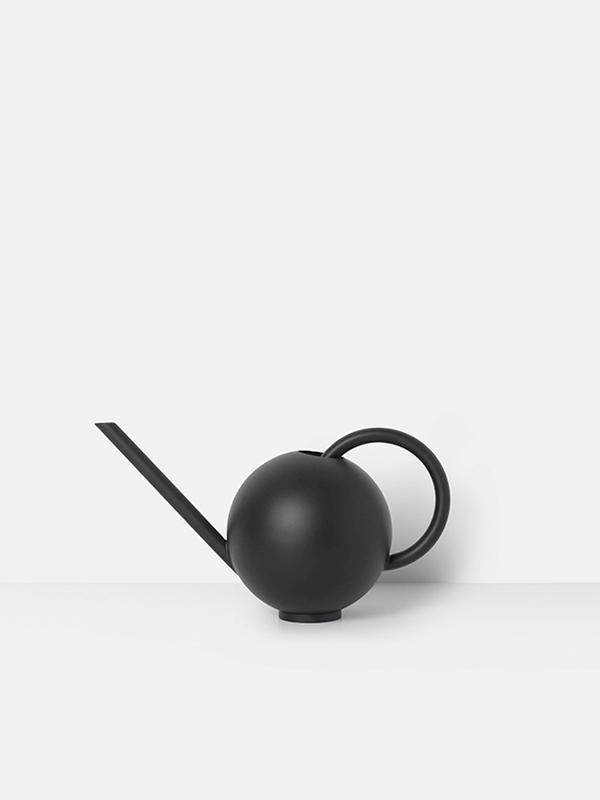 Orb Watering Can in Black