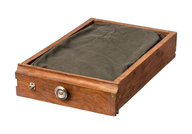 Vintage Drawer Pet Bed - Olive