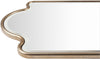 Heath HAH-001 Arch/Crowned Top Mirror in Gold by Surya