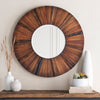 Hardy HAR-1000 Round Mirror in Natural by Surya