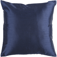 Solid Luxe Cobalt Pillow