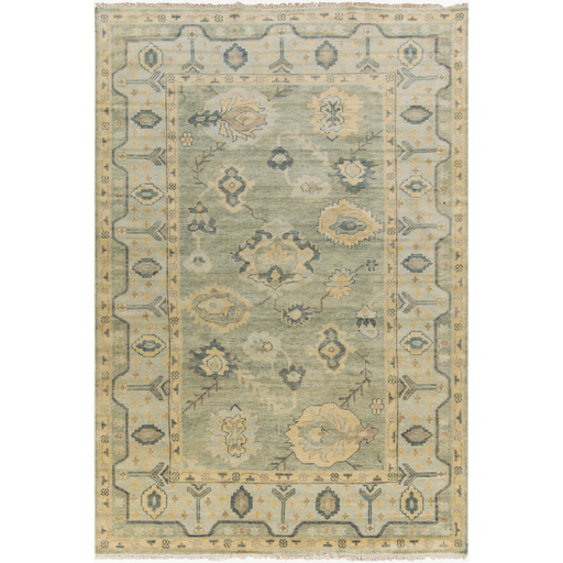 Hillcrest Gold & Sea foam Rug