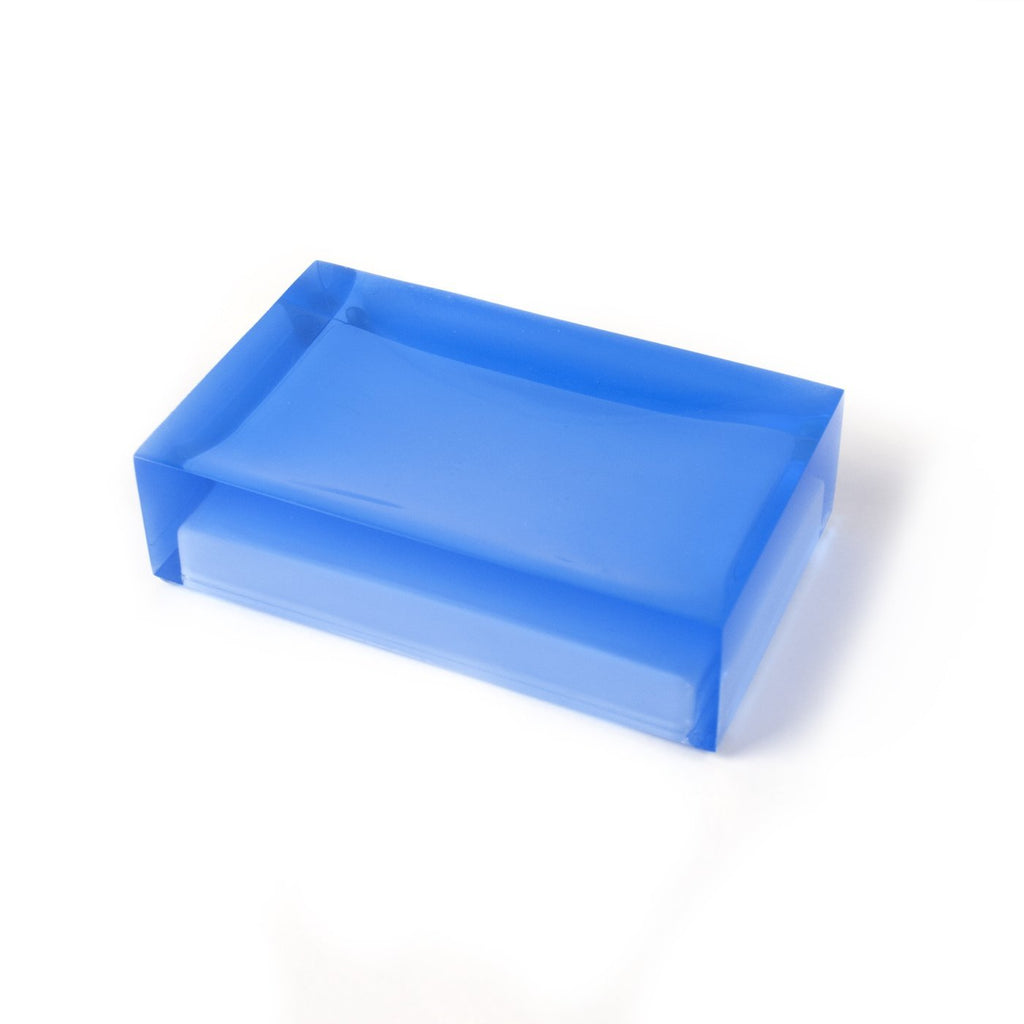 Blue Hollywood Soap Dish