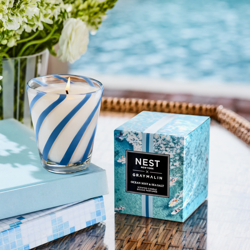 NEST New York x Gray Malin Ocean Mist & Sea Salt Classic Candle