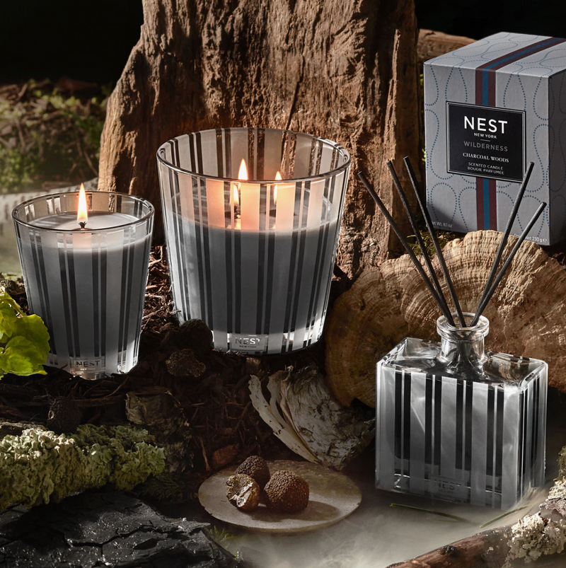 Charcoal Woods Classic Candle