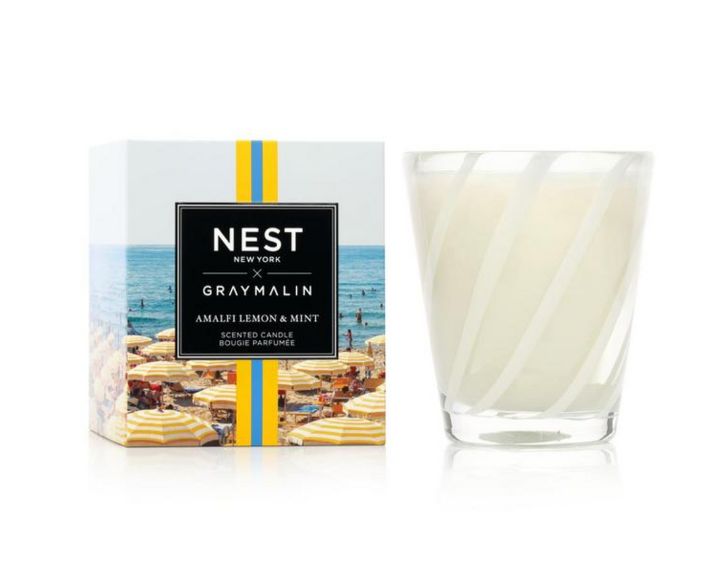 NEST New York x Gray Malin Amalfi Lemon & Mint Classic Candle