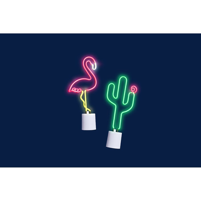 Small Flamingo Neon Light