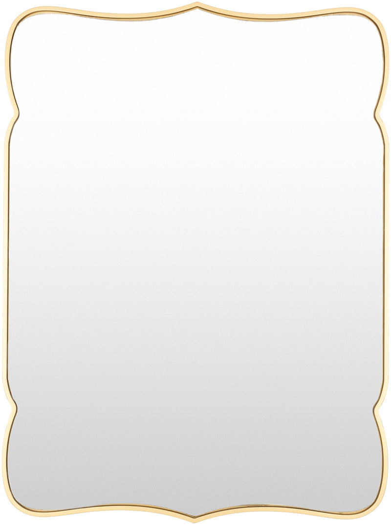 Imelda Gold Mirror 2'6"H x 1'10"W