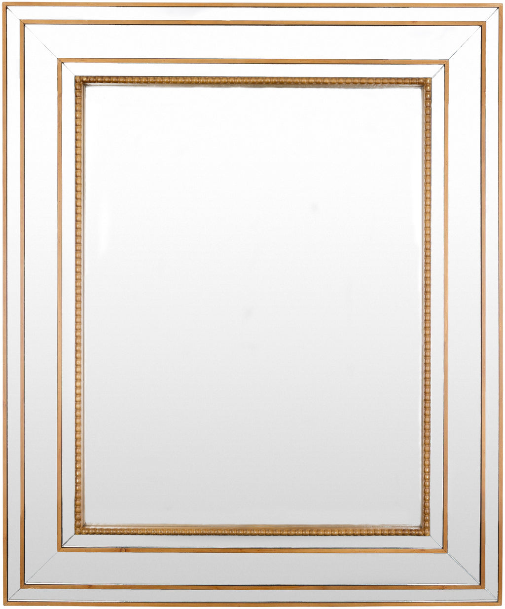 Aditi Gold Mirror 3'0"H x 2'6"W