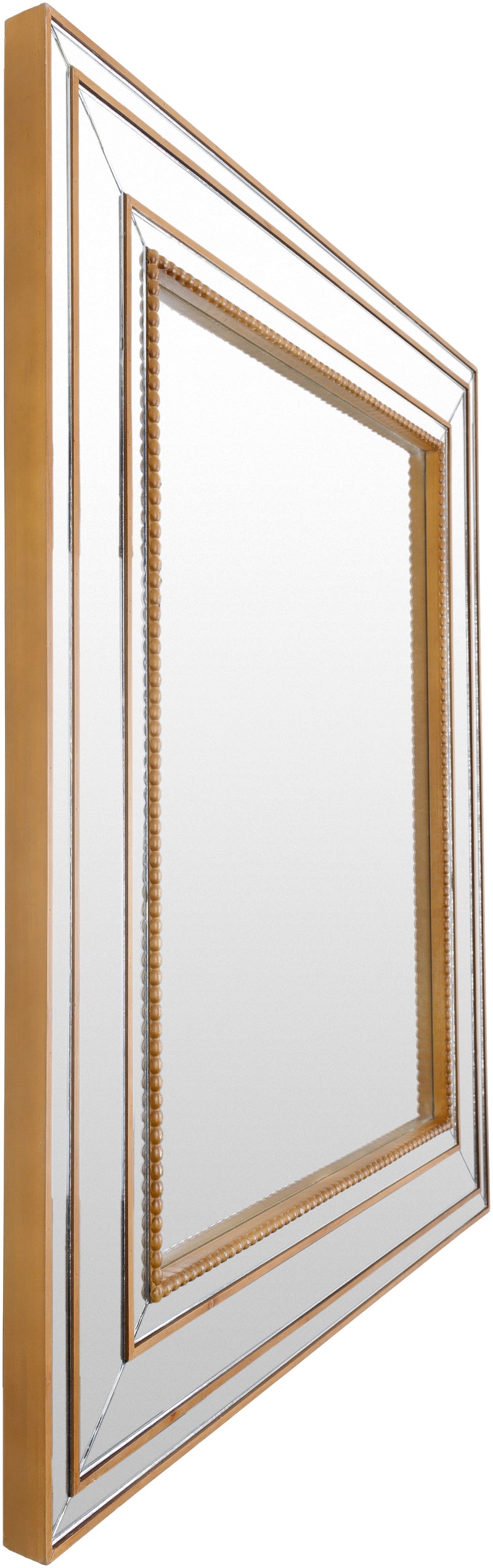 Aditi Gold Mirror 3'0"H x 2'6"W