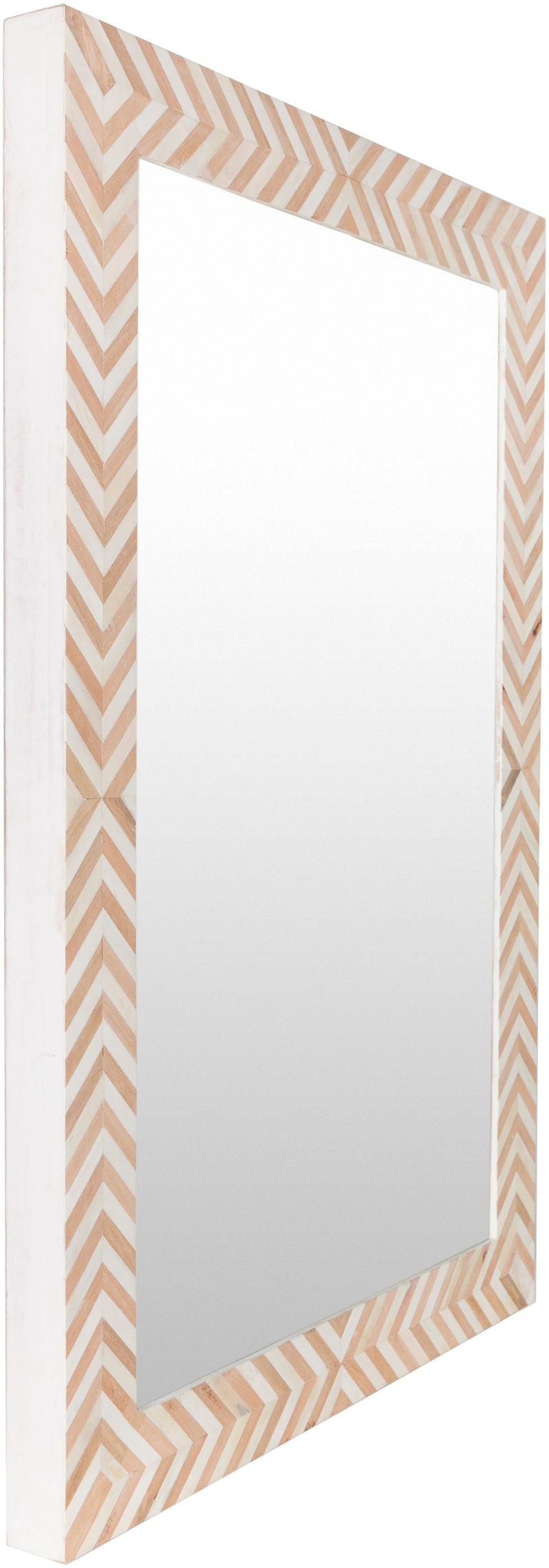 Kathryn KAH-001 Rectangular Mirror in Natural by Surya