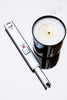 USB Candle Lighter Glossy Silver