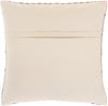 Leif Woven Pillow in Charcoal & Ivory