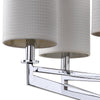 Axis 5 Light Chrome 26 Inch Dia Chandelier