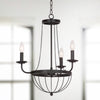 Jacques 3 Light 18 Dia Adjustable Chandelier