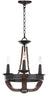 Lucero 3 Light 17.5-Inch Dia Adjustable Chandelier