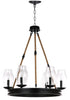 Fritz 25-Inch Dia Adjustable Chandelier