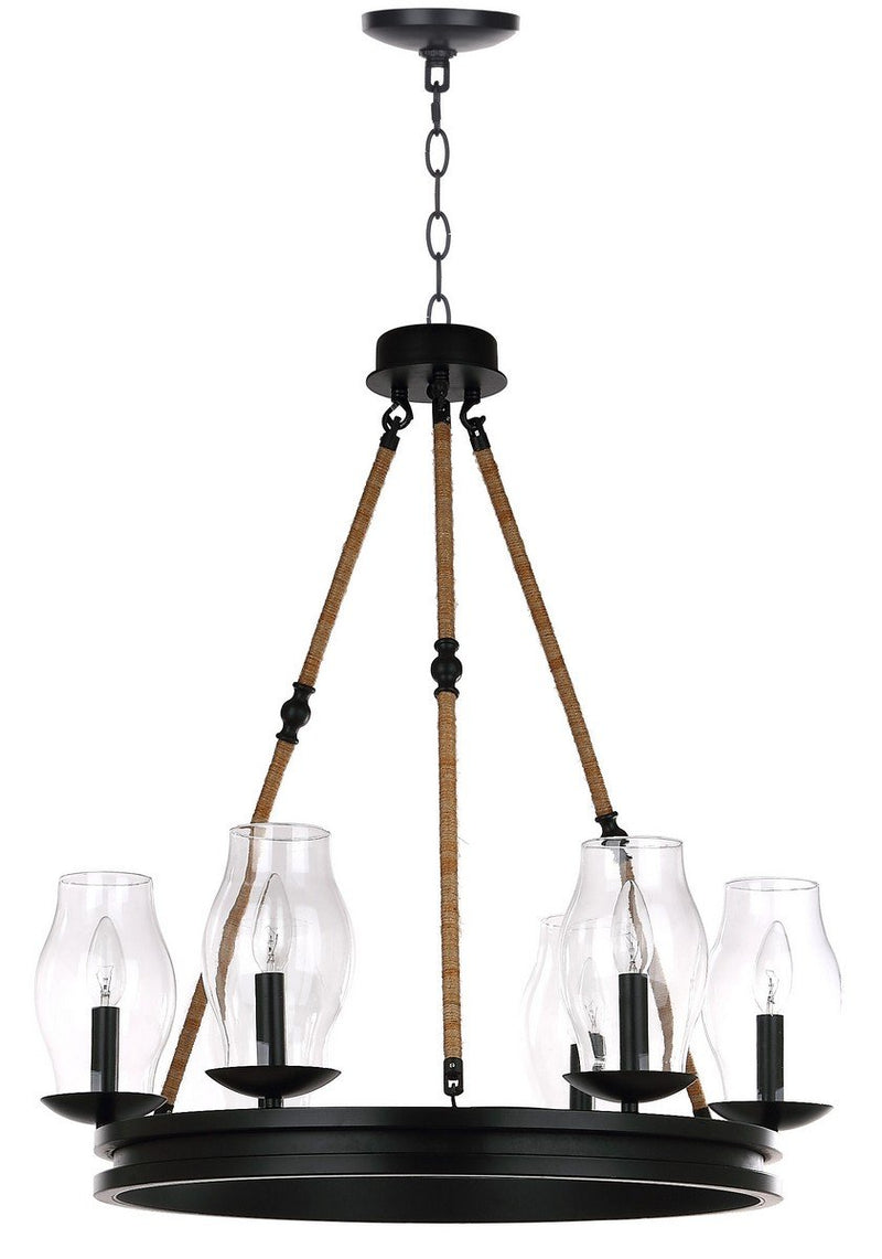 Fritz 25-Inch Dia Adjustable Chandelier