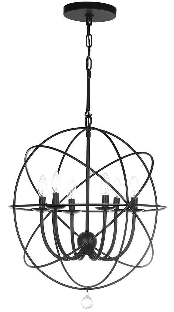 Evie 22 Inch-Dia Adjustable Chandelier