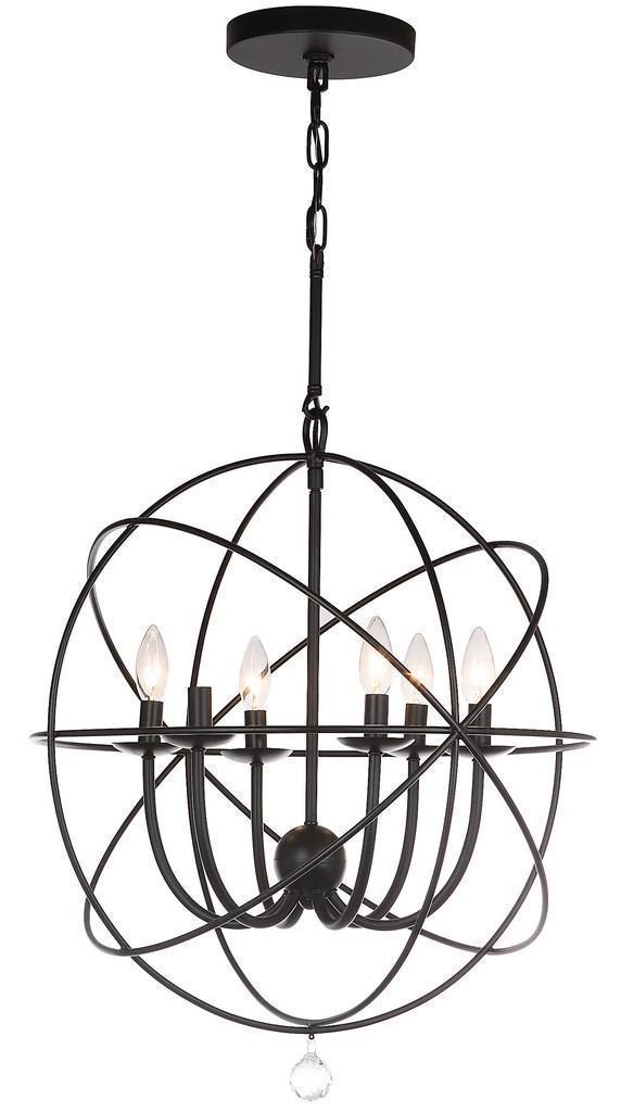 Evie 22 Inch-Dia Adjustable Chandelier