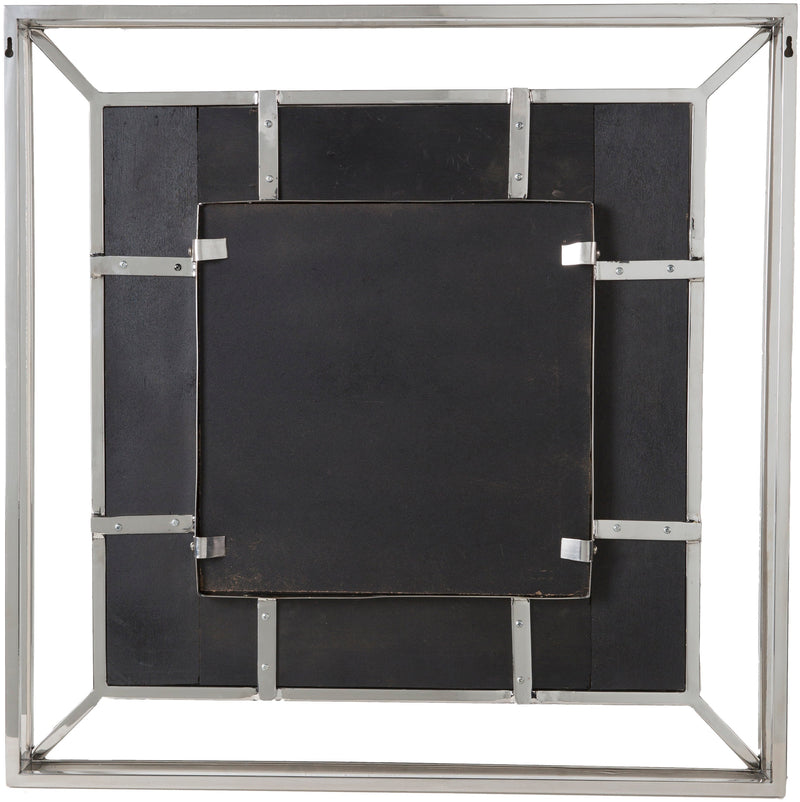 Allure LLU-002 Square Mirror in Silver by Surya