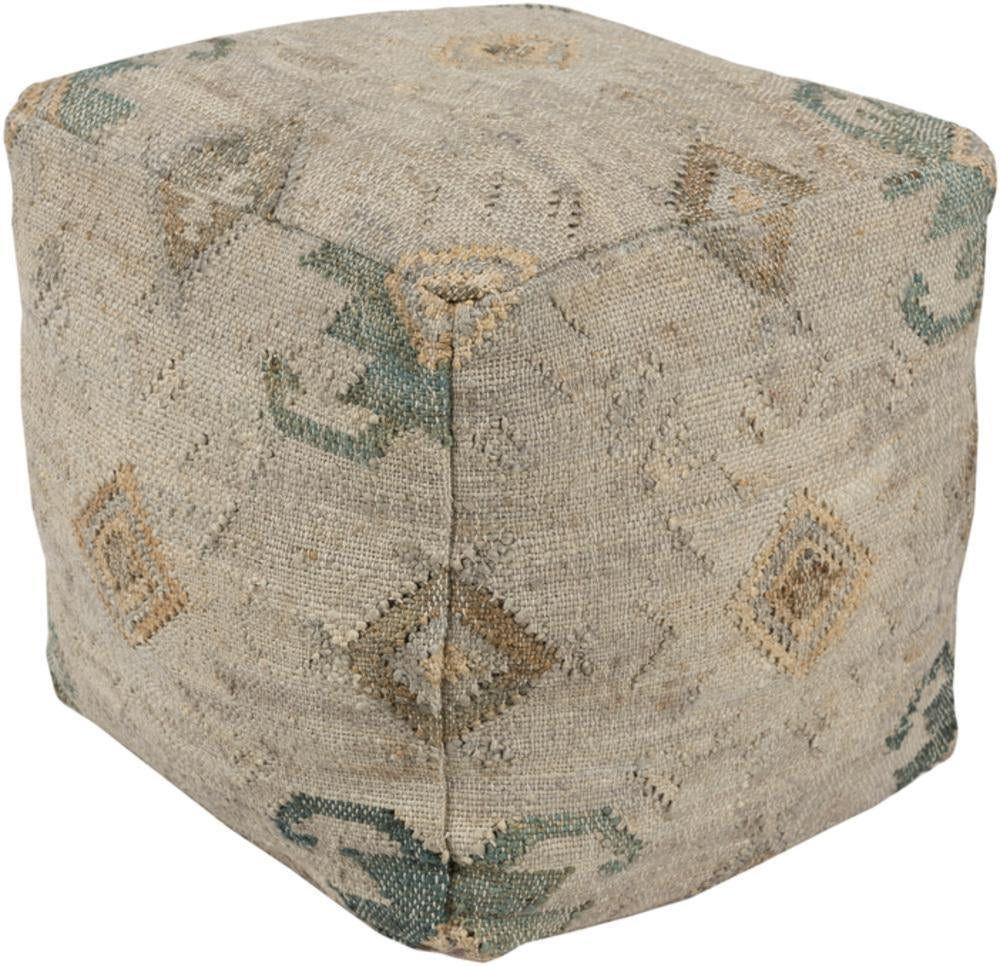 Teal Pouf