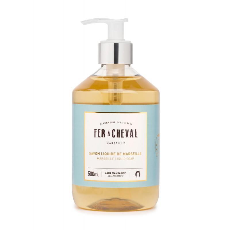 Fer à Cheval Marseille Liquid Soap Aqua Tangerine