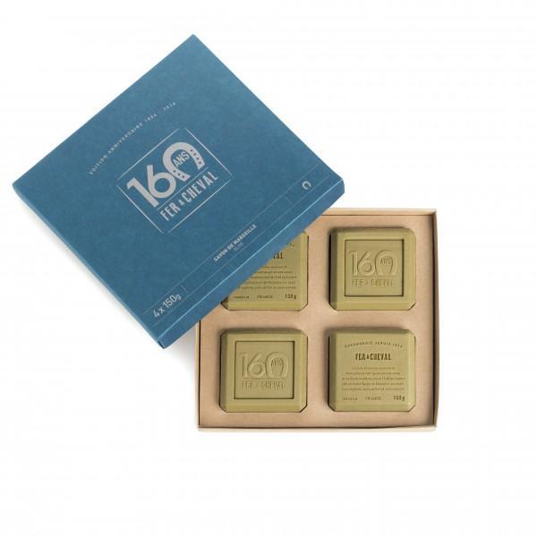 Fer à Cheval Gift Box Limited Edition 160 Years Marseille Soap Olive Oil