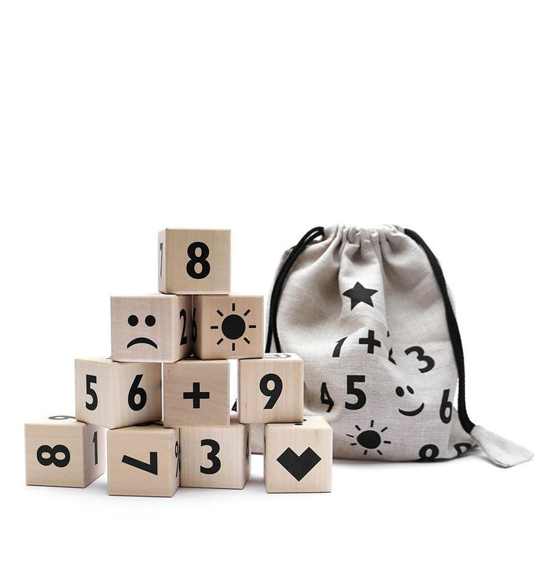 Math Blocks in Black