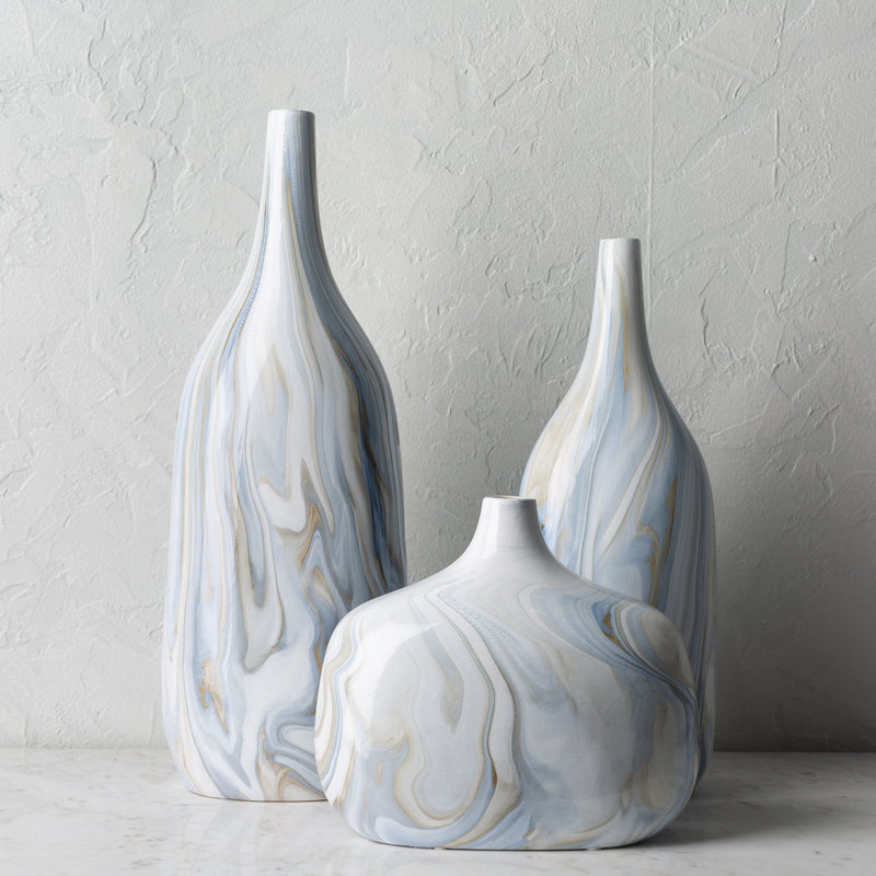 Marble Vase Set in Various Colors