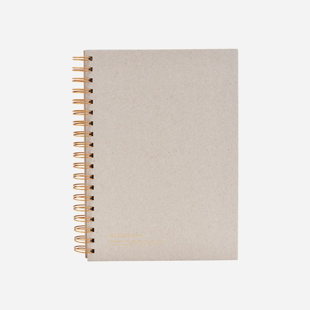 Tab Notebook, Grey in Various Sizes