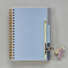 Tab Notebook, Grey in Various Sizes