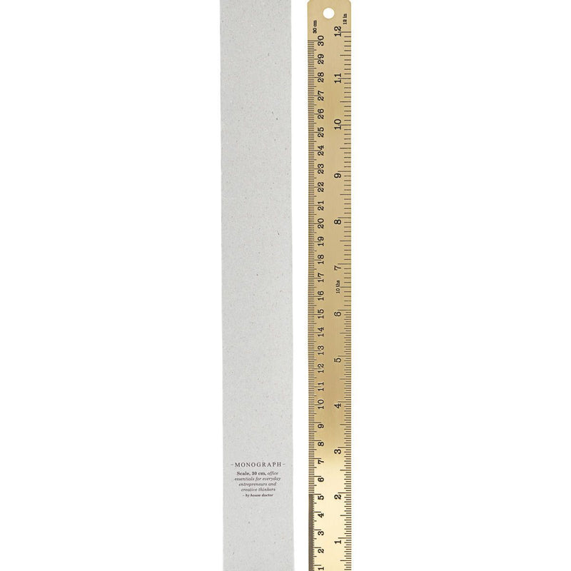 Ruler, Brass in Various Sizes