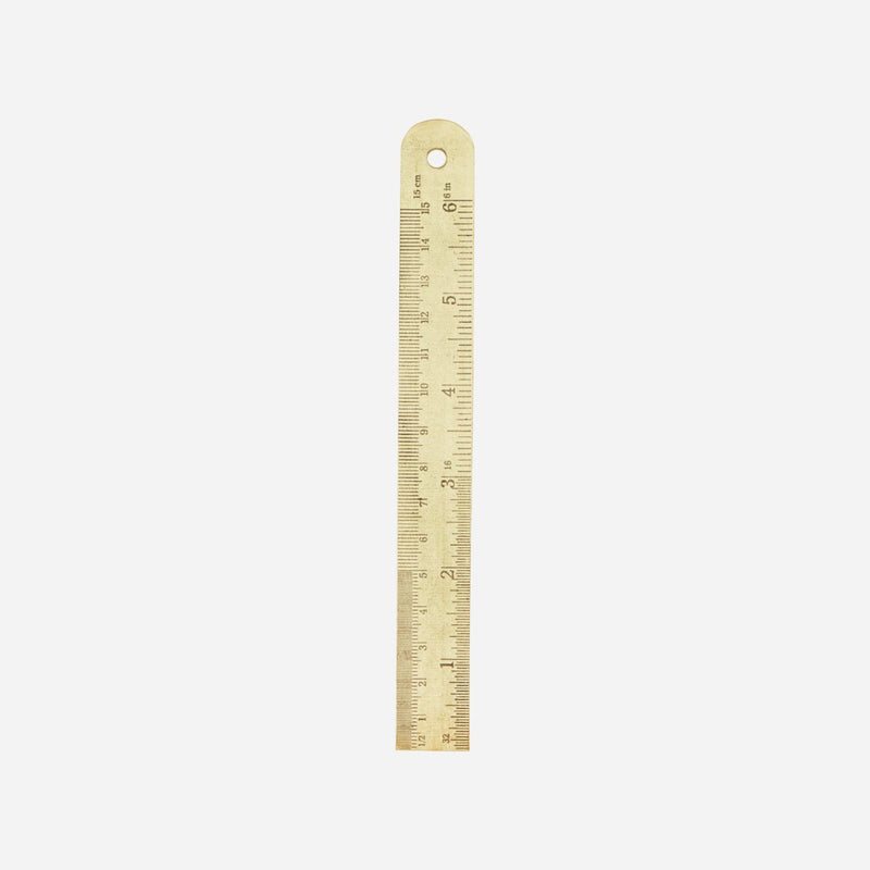 Ruler, Brass in Various Sizes