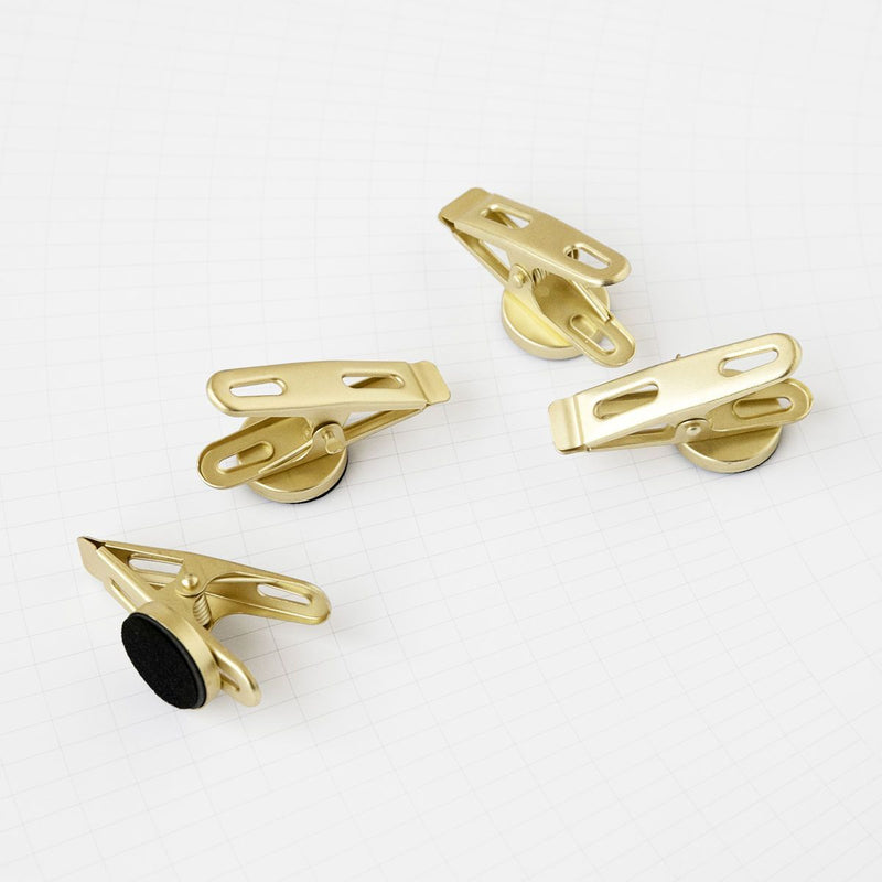 Clips With Magnets, Brass