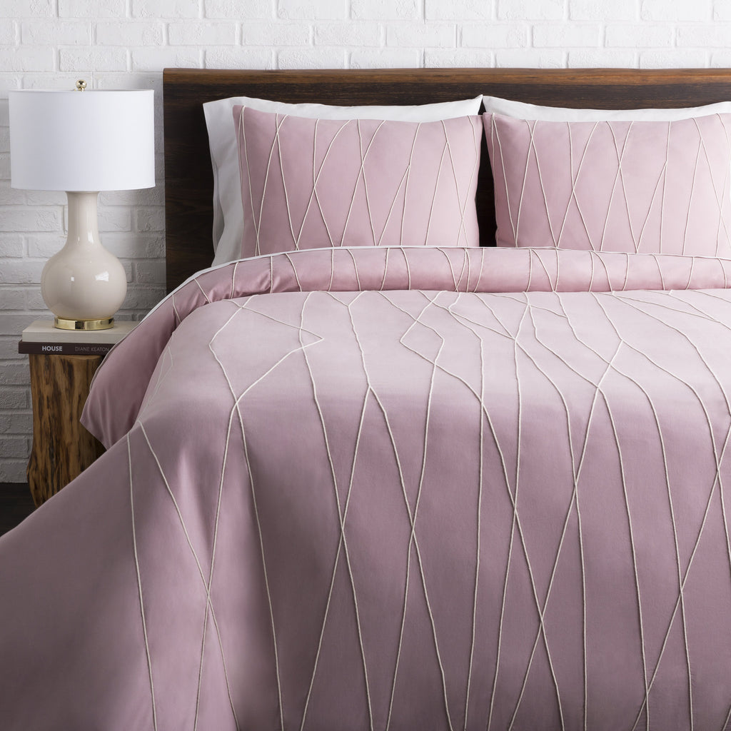 Mio Bedding in Lilac & Cream