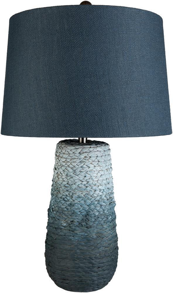 Mallory Table Lamp in Sky Blue & Pale Blue